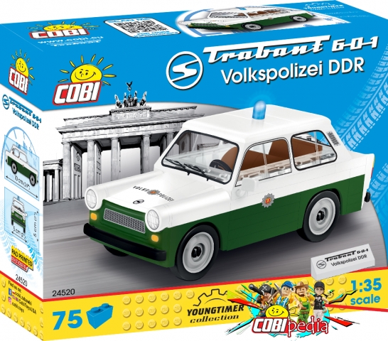 Cobi 24520 S1 Trabant 601 Volkspolizei DDR (2020)